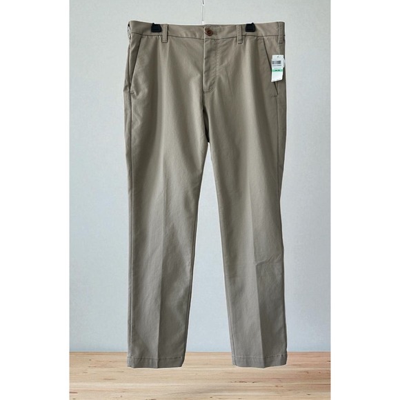 Izod Other - NEW Men's Izod Sports Flex Khaki Tan Pants Performance Stretch 34x30 Sport Golf